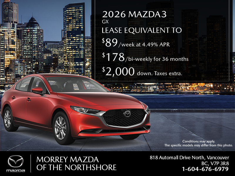 Get the 2026 Mazda3