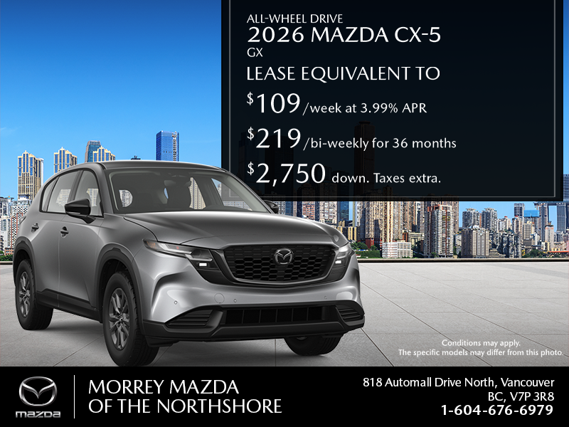 Get the 2026 Mazda CX-5