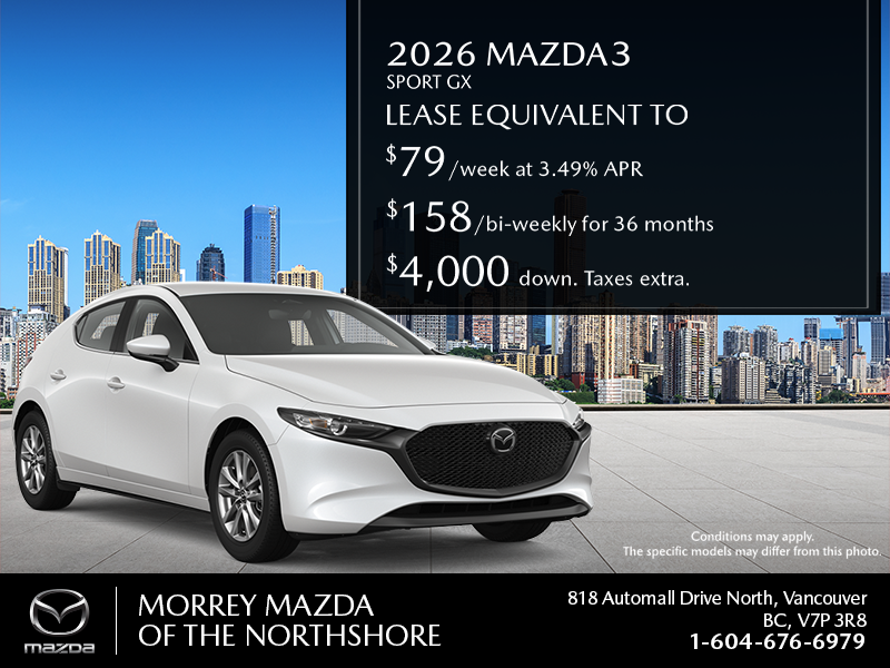 2026 Mazda3 Sport