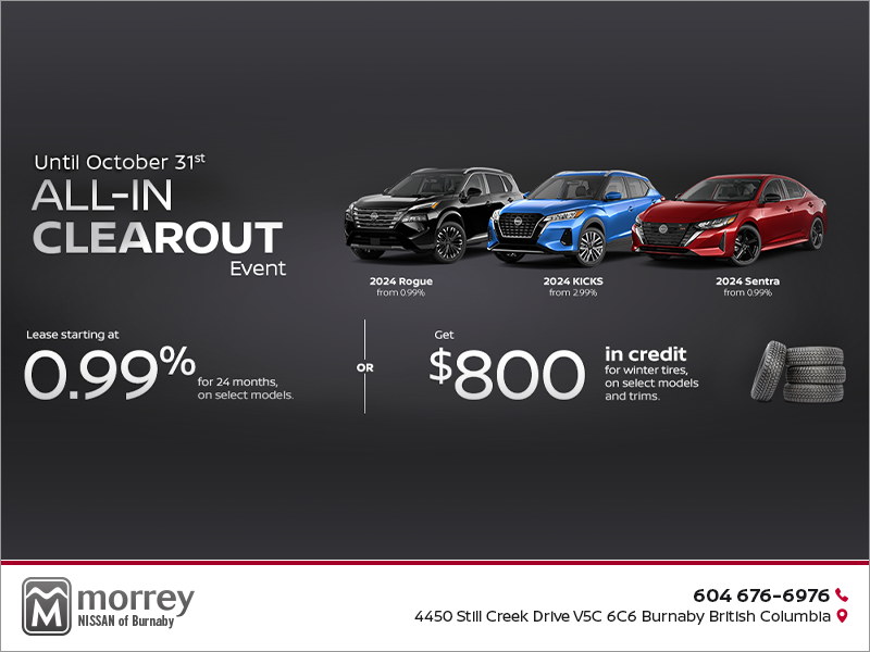 The Nissan monthly Event