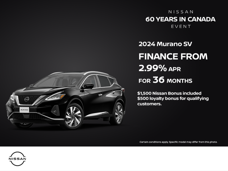 Get the 2024 Murano today!