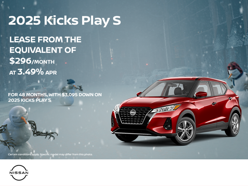 Get the Nissan Kicks Play!