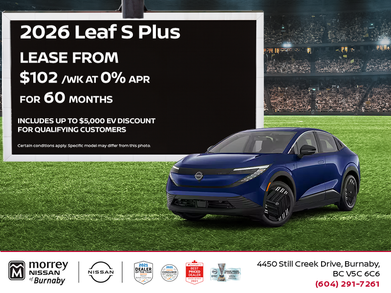Get the 2026 Nissan Leaf