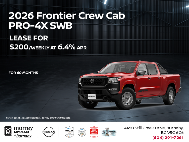 2026 Nissan Frontier