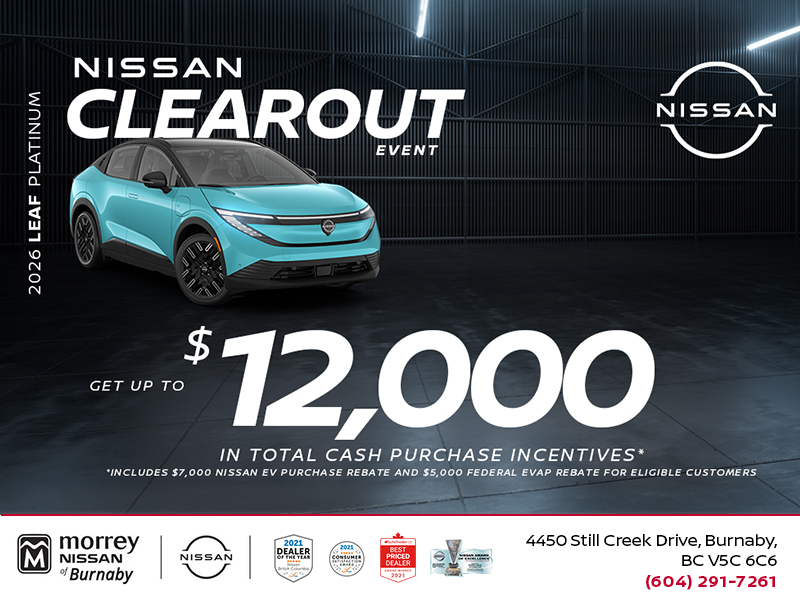 Get the 2026 Nissan Leaf