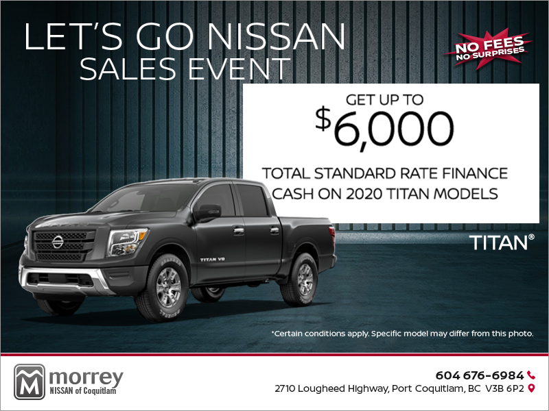 Get the 2020 Nissan Titan Today!