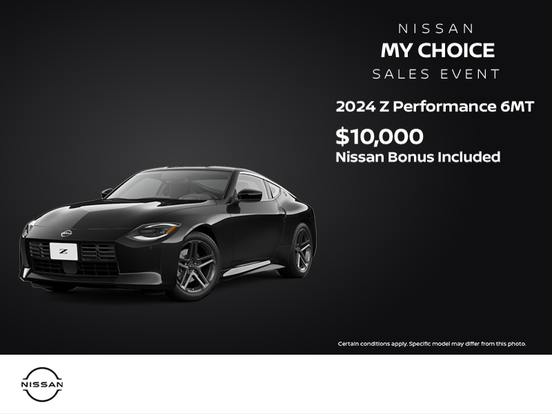 Get the 2024 Nissan Z Performance Today!