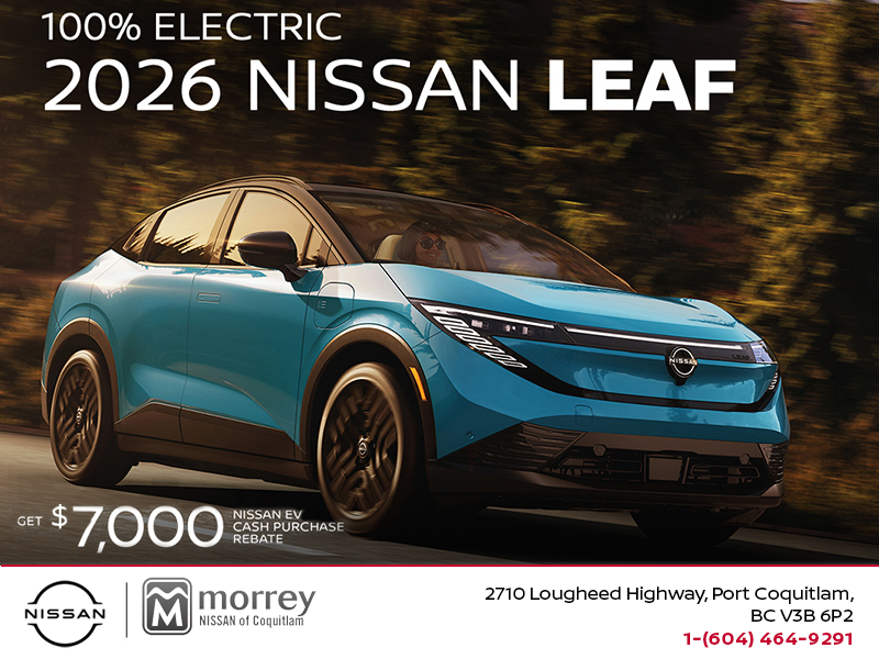 Get the 2026 Nissan Leaf