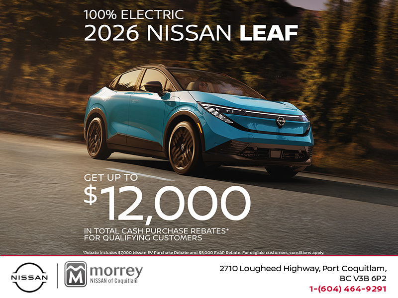 Get the 2026 Nissan Leaf