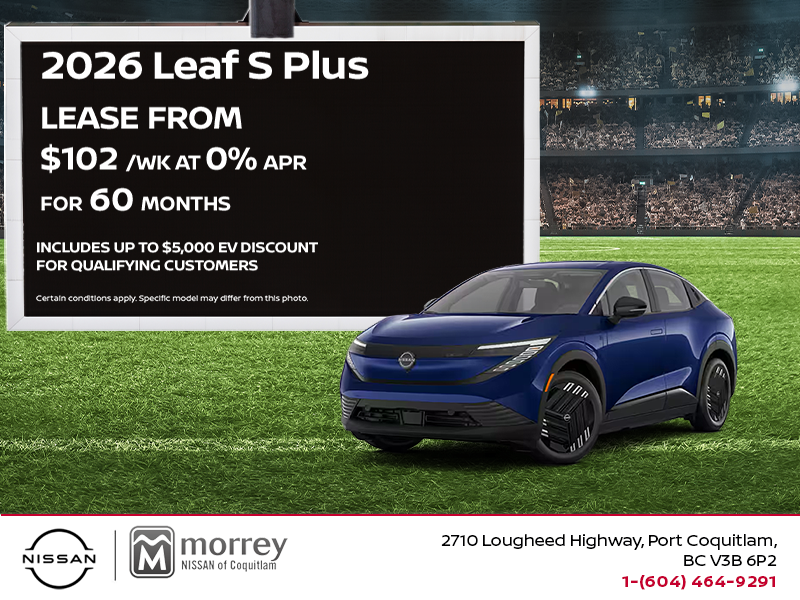 Get the 2026 Nissan Leaf