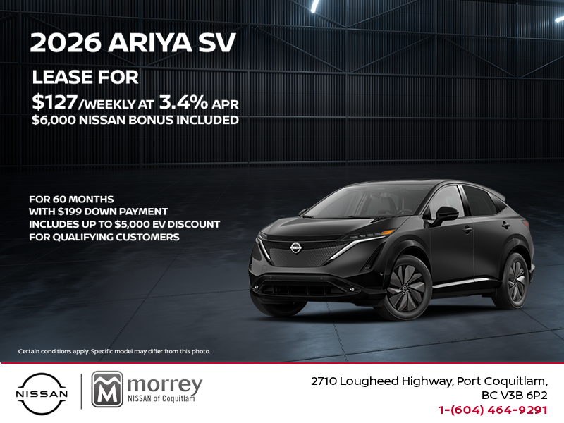 2026 Nissan Ariya