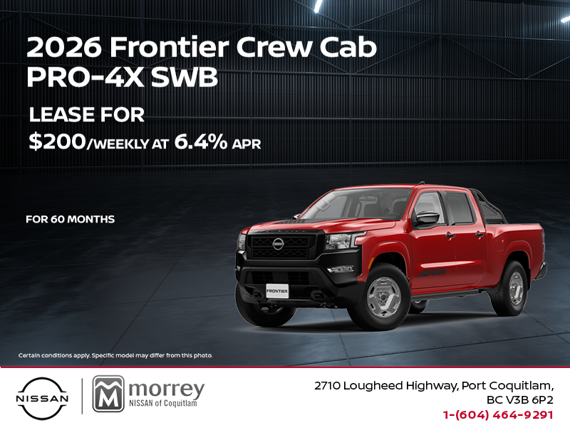 2026 Nissan Frontier