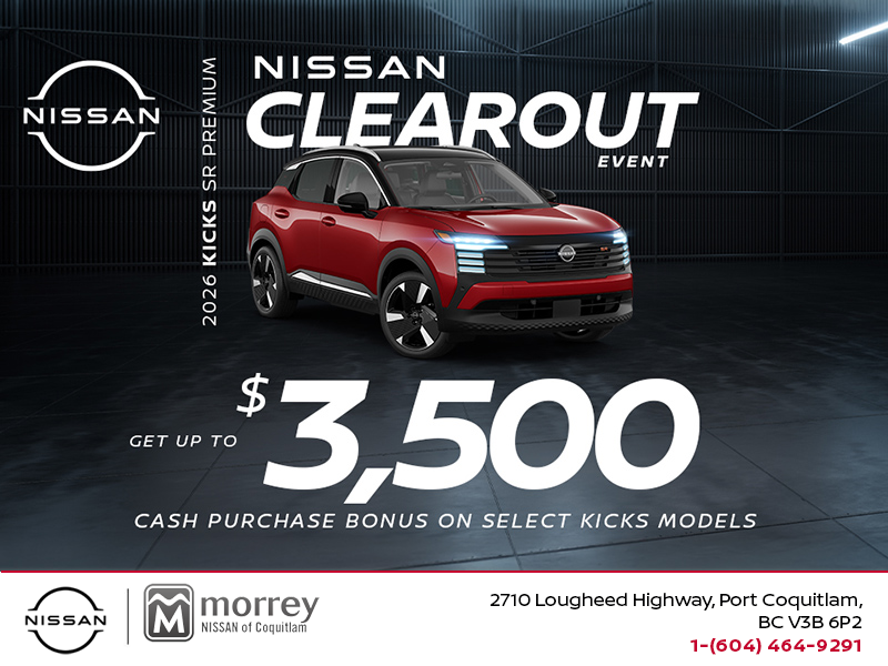 Get the 2026 Nissan Kicks Today!