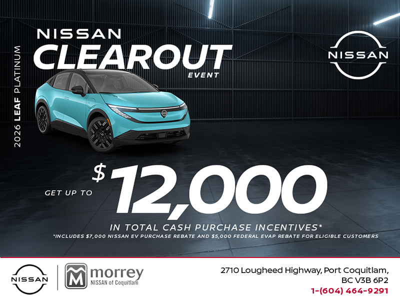 Get the 2026 Nissan Leaf