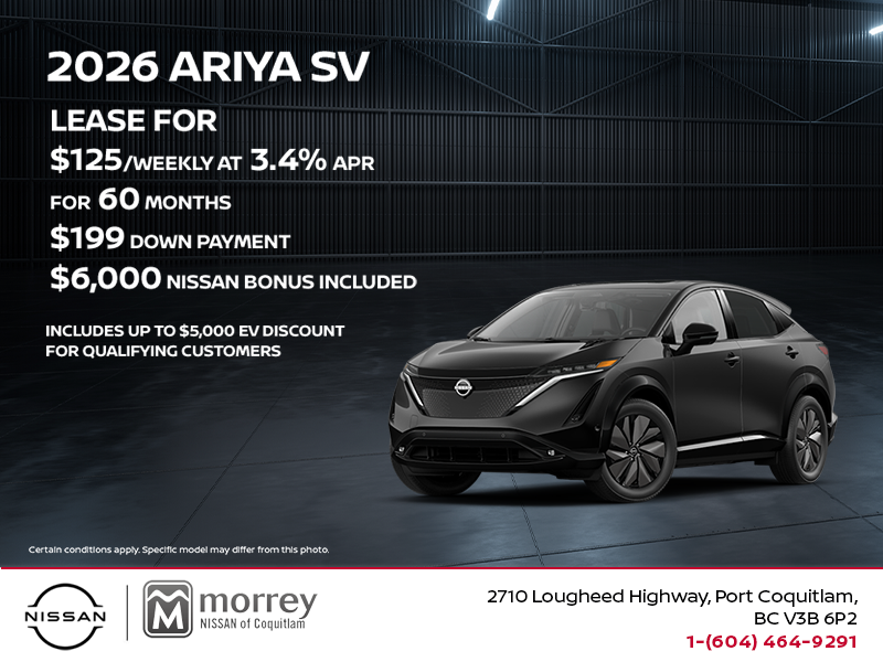 2026 Nissan Ariya