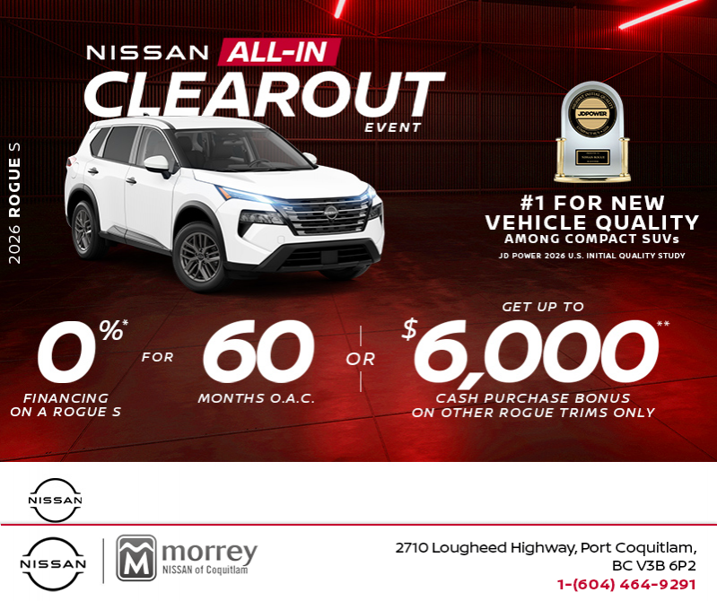 Finance the 2026 Nissan Rogue S Today!
