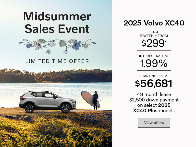 The 2025 Volvo XC40