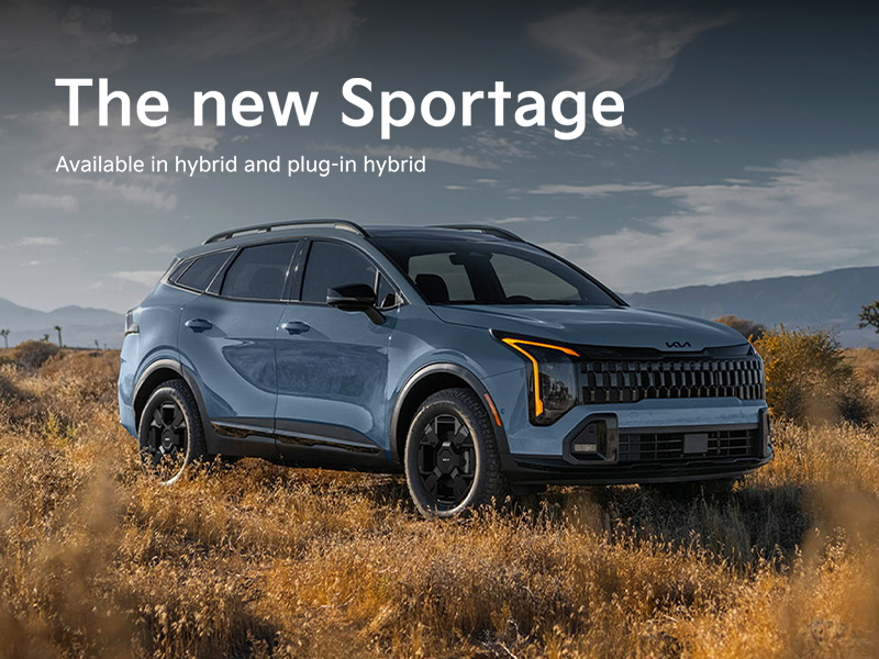 Get the 2025 Kia Sportage!