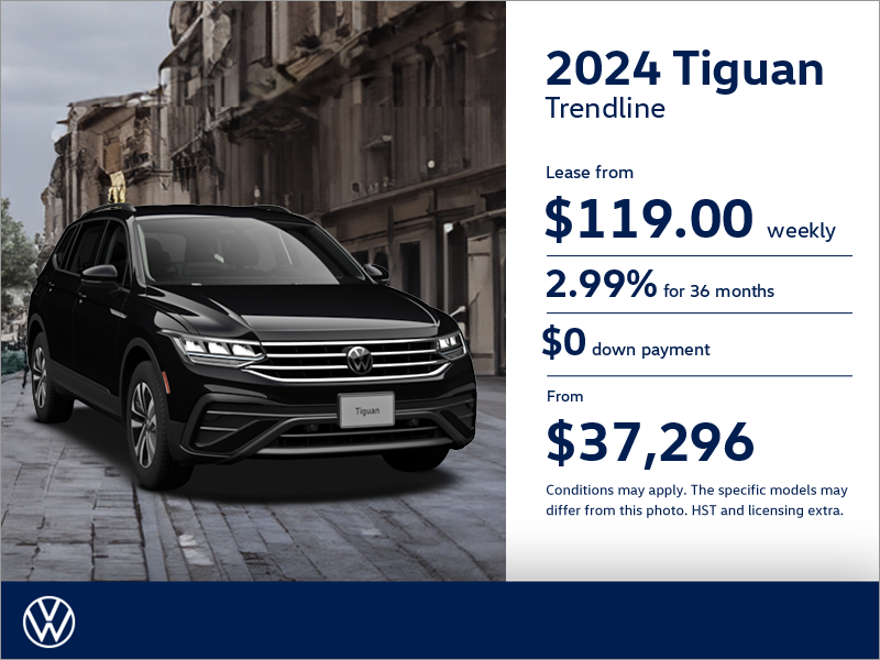 Get the 2024 Volkswagen Tiguan