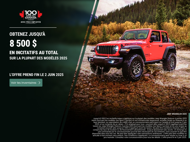 L'événement mensuel de Jeep