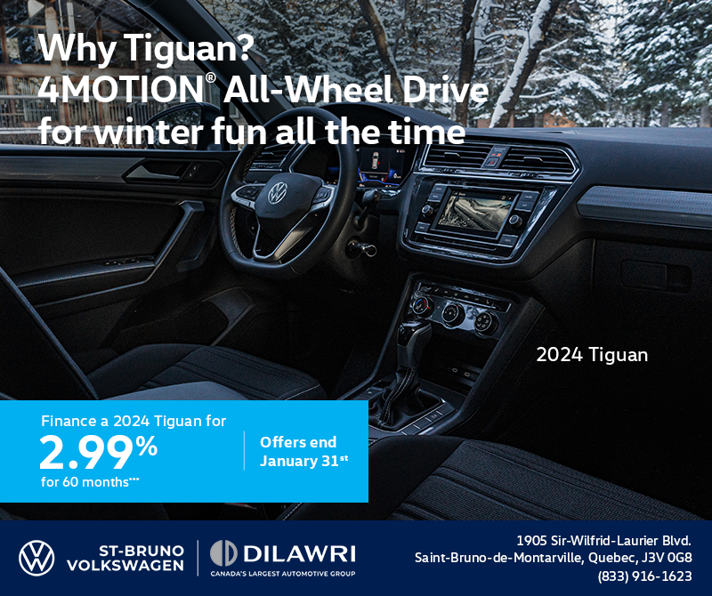 Get the 2024 Volkswagen Tiguan