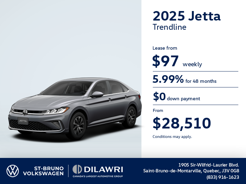 Get the 2025 Volkswagen Jetta