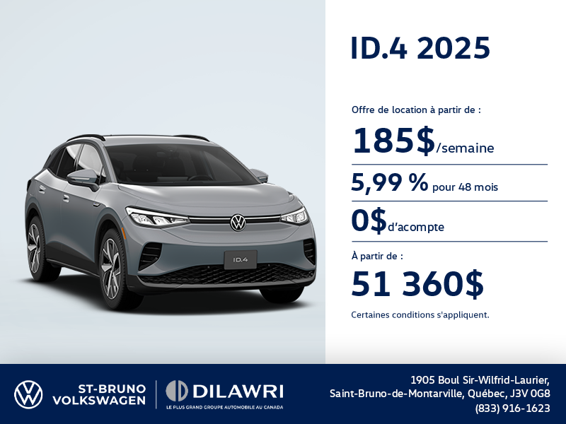 Procurez-vous la ID.4 2025