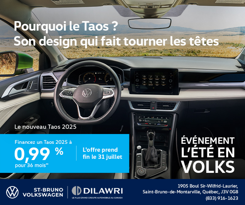 Procurez-vous le Volkswagen Taos 2025