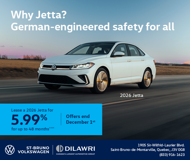 Get the 2026 Volkswagen Jetta