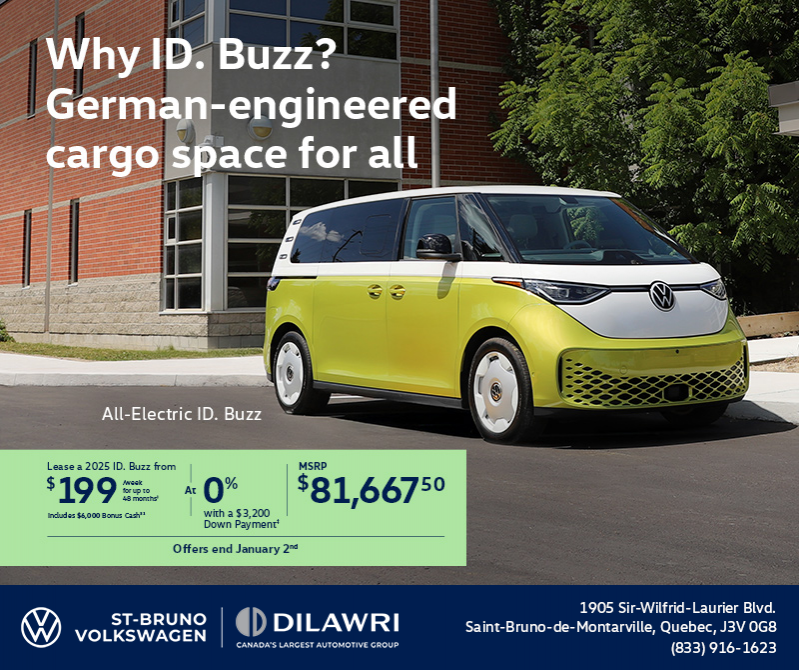 Get the 2025 Volkswagen ID.Buzz