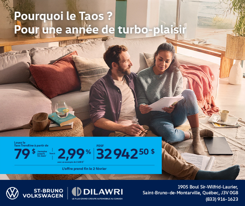 Procurez-vous la Volkswagen Taos 2026