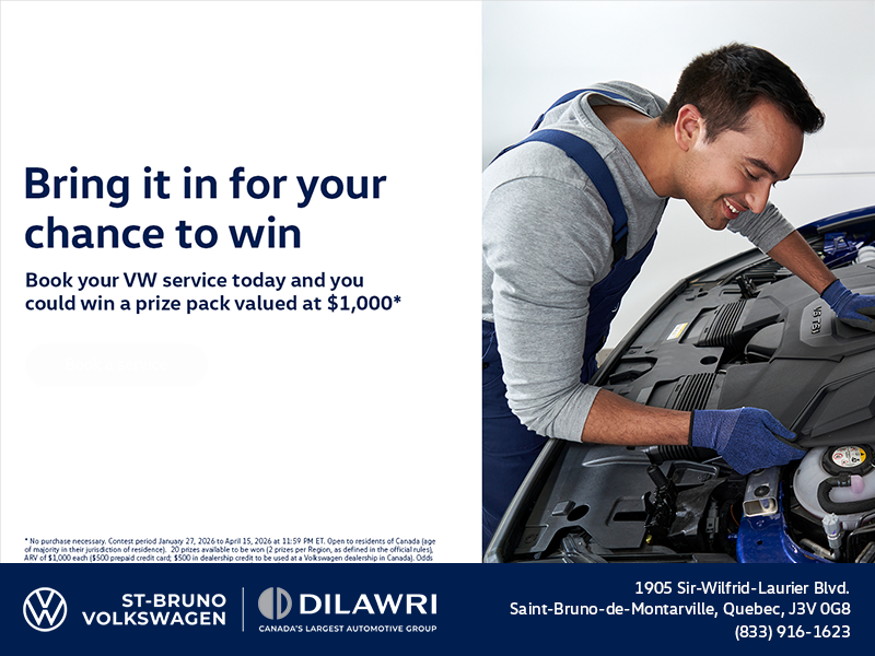 Bring it in for your chance to win