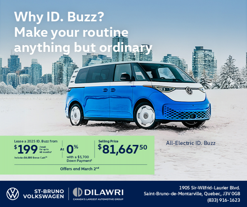 Get the 2025 Volkswagen ID.Buzz