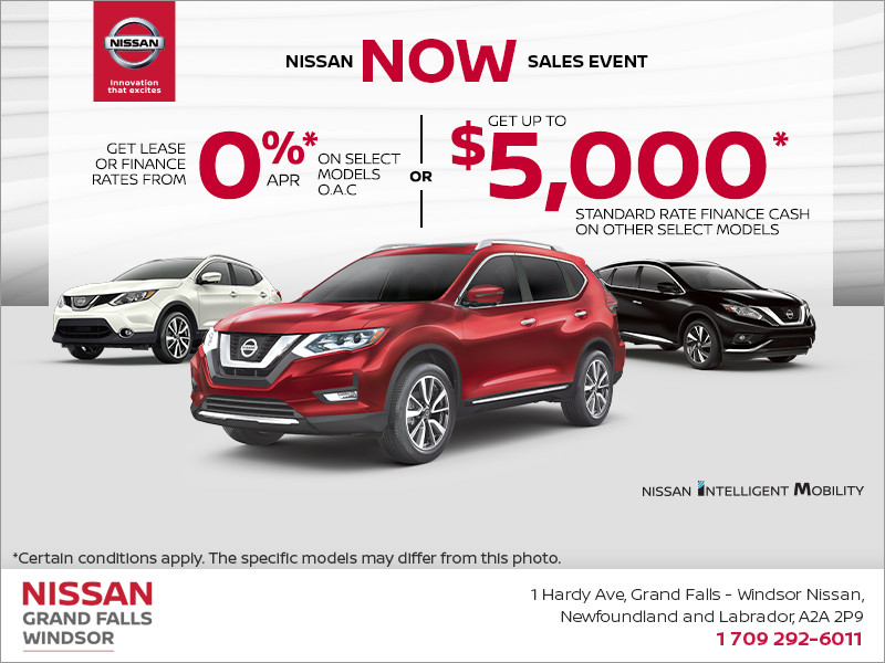 Nissan Now Sales Event!