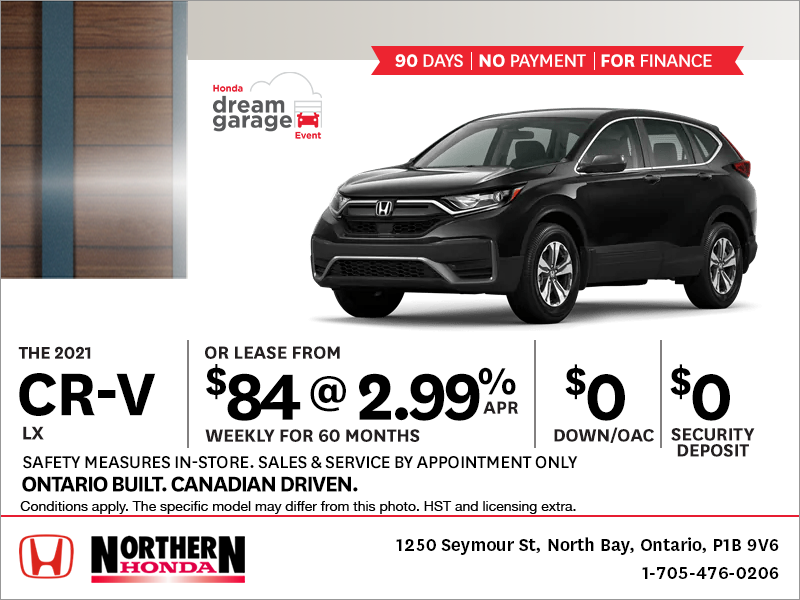 Get the 2021 Honda CR-V!