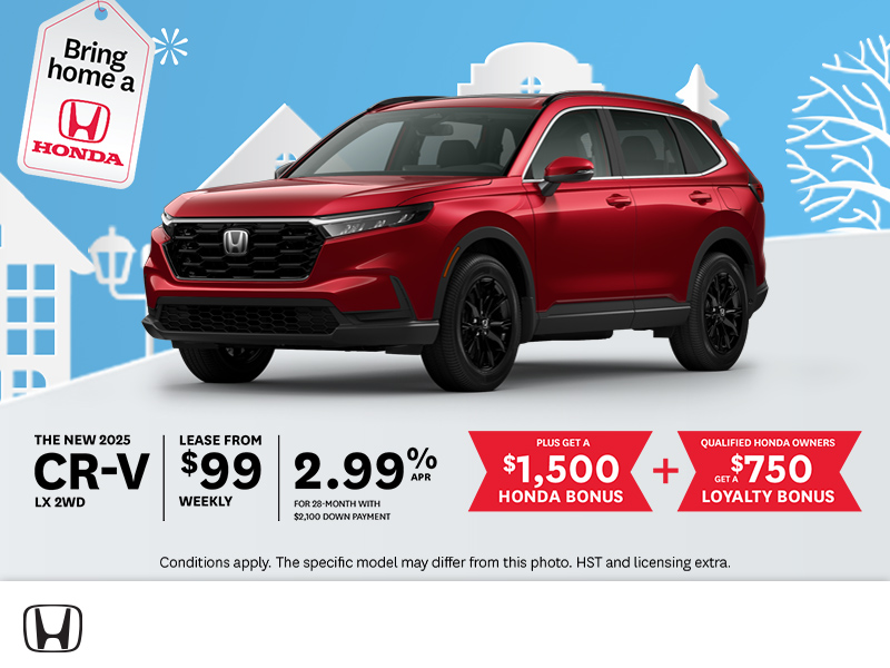 Get the 2025 Honda CR-V!