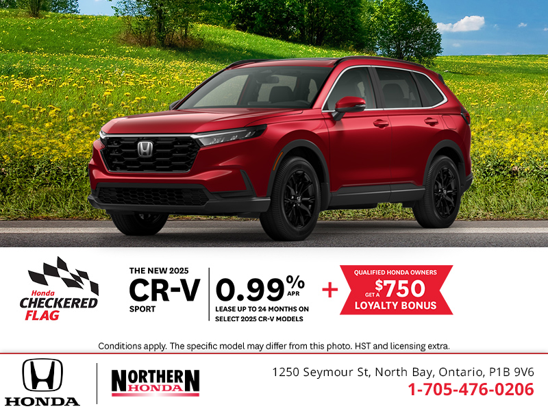 Get the 2025 Honda CR-V!