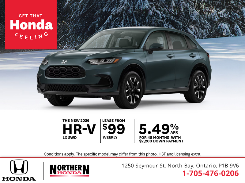 Get the 2026 Honda HR-V