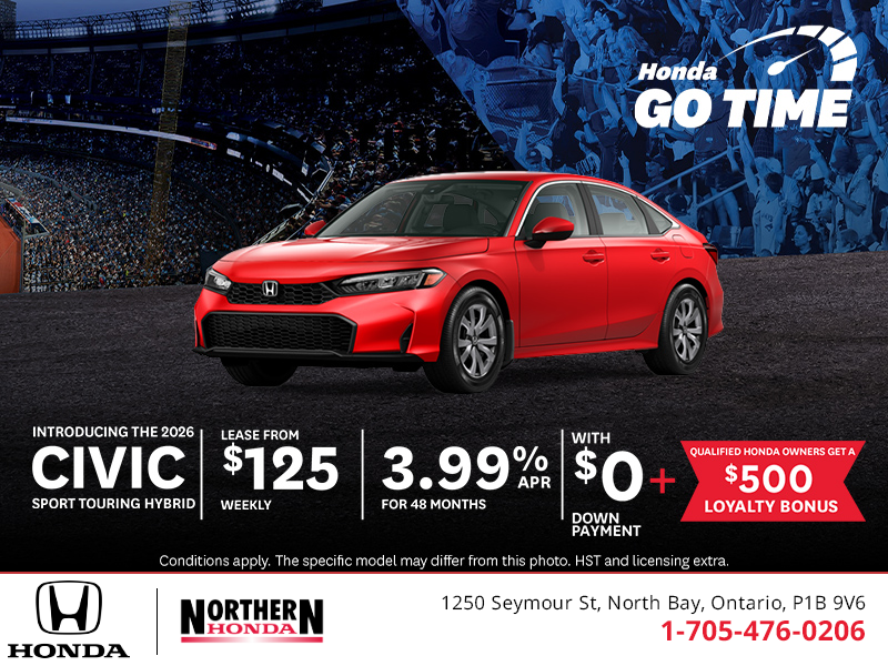 Get the 2026 Honda Civic Hybrid!