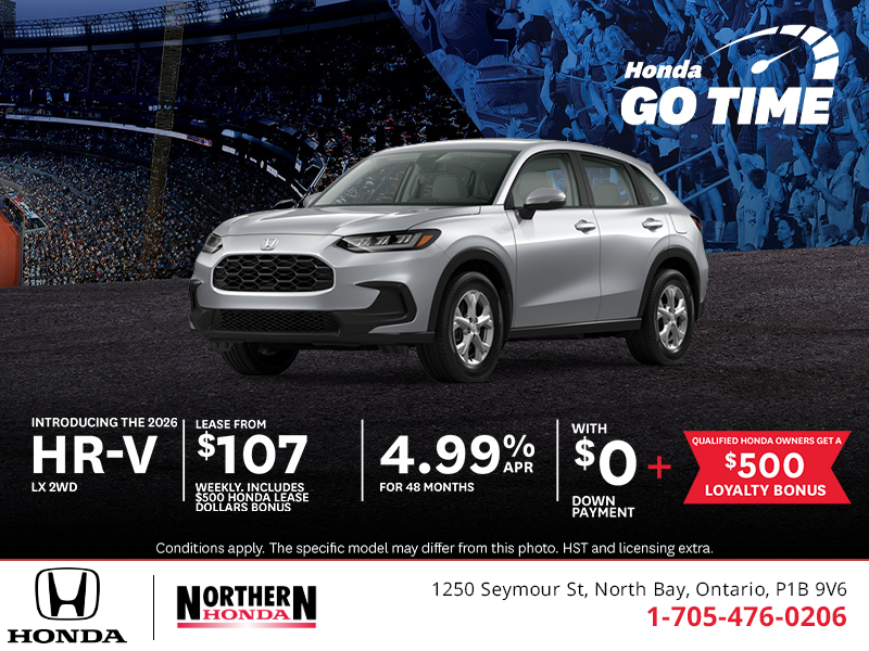 Get the 2026 Honda HR-V