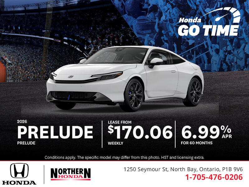 Get the 2026 Honda Prelude!