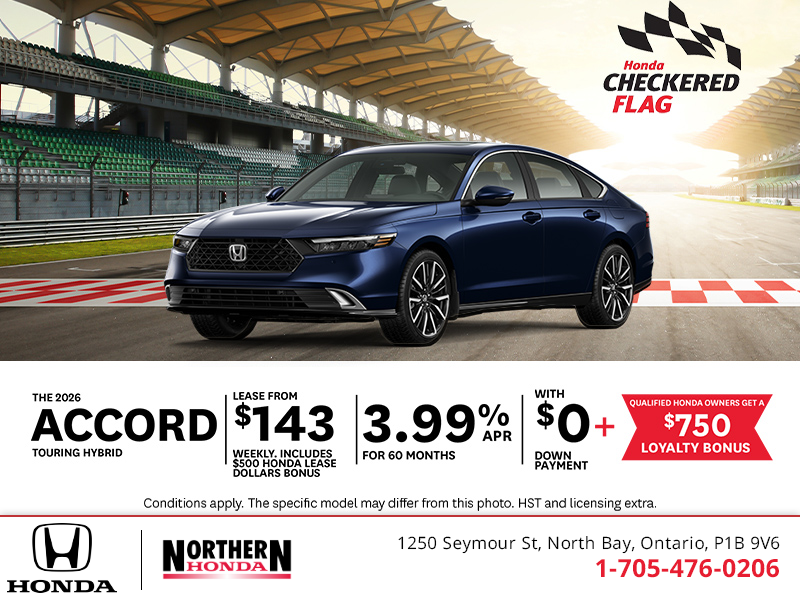 Get the 2026 Honda Accord!