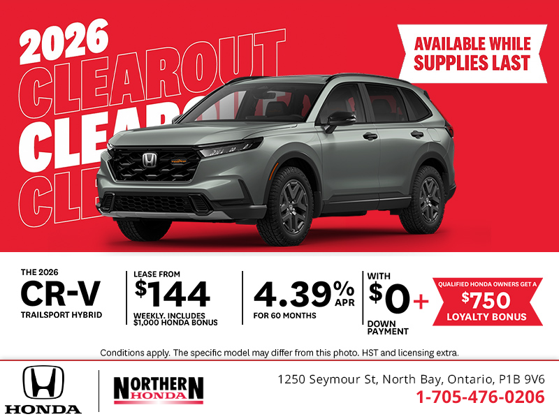 Get the 2026 Honda CR-V hybrid!