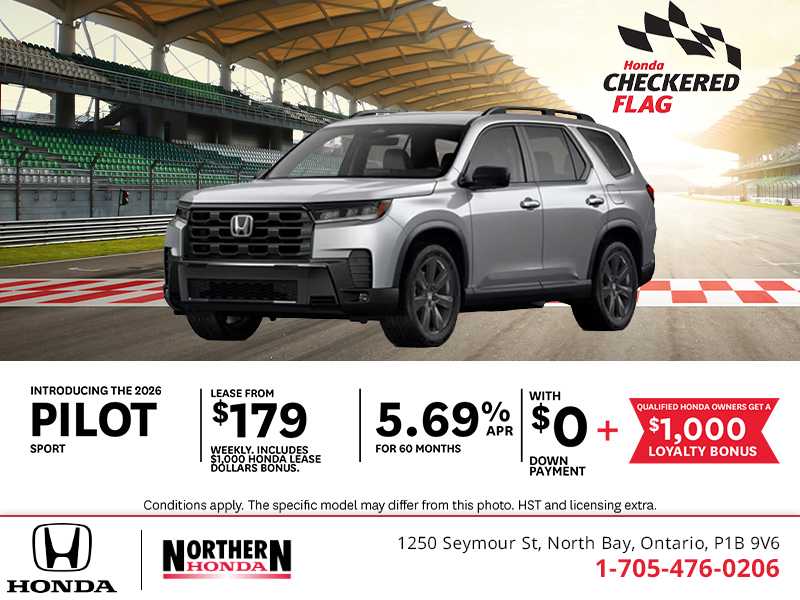 Get the 2026 Honda Pilot