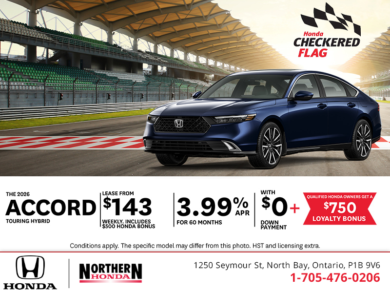 Get the 2026 Honda Accord!