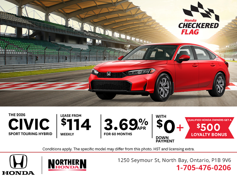 Get the 2026 Honda Civic Hybrid!