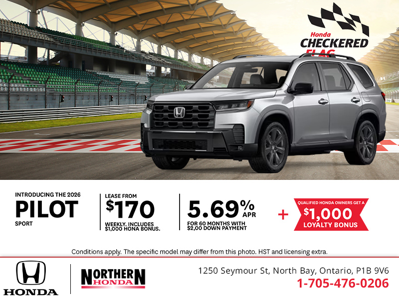 Get the 2026 Honda Pilot