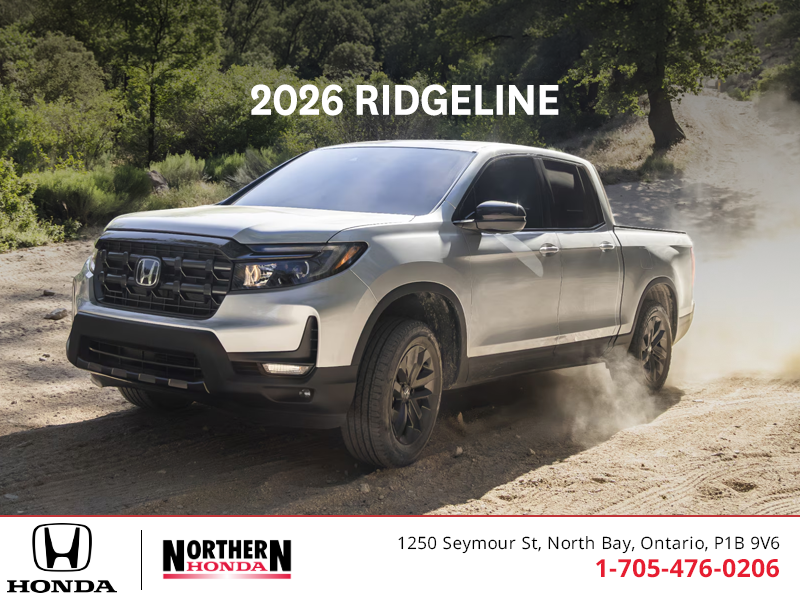 Get the 2026 Honda Ridgeline!