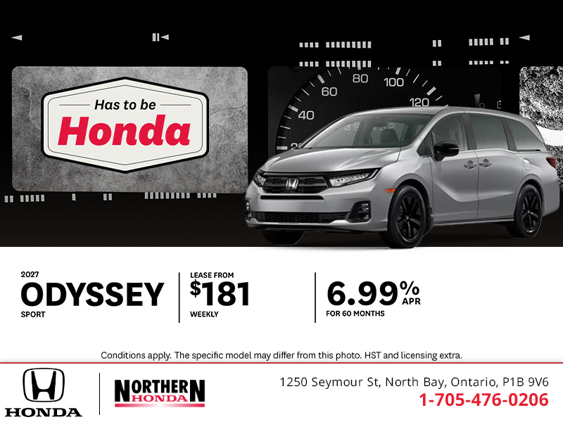 2027 Honda Odyssey