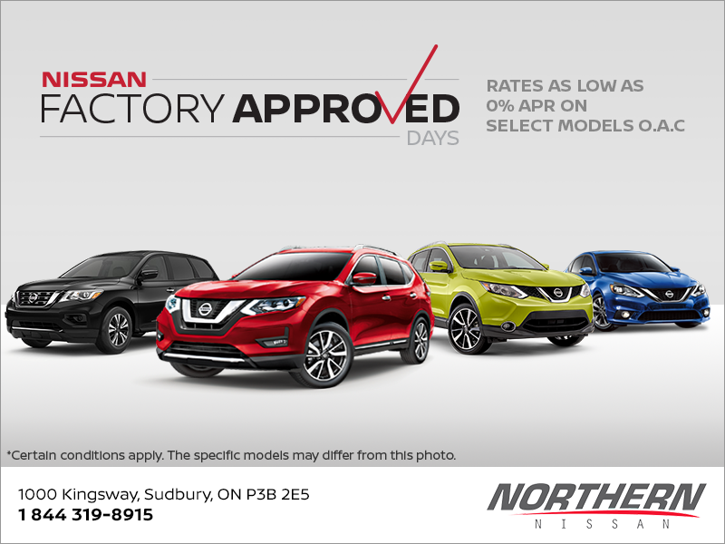 Nissan Factory Approved Days